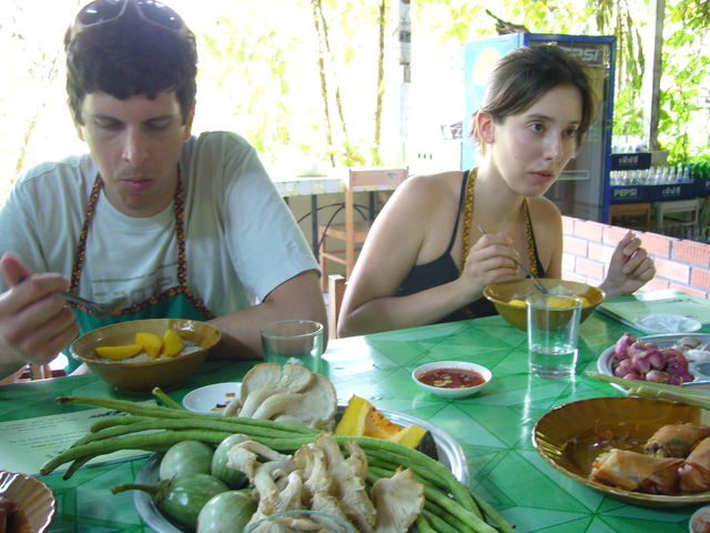 thai cooking course - greetings to israel!