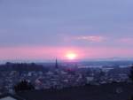 Sonnenuntergang in Ottensheim